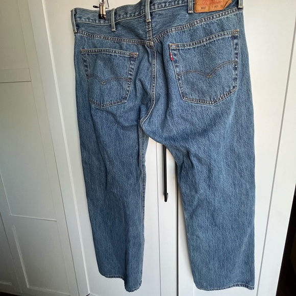 Levi’s 501s classic 90s blue denim 40 waist x 30 length jeans - Picture 4 of 4